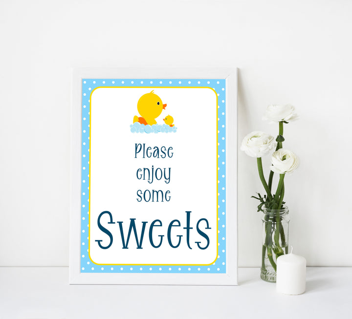 rubber ducky baby signs, sweets baby signs, printable baby signs, baby decor, fun baby decor, rubber ducky