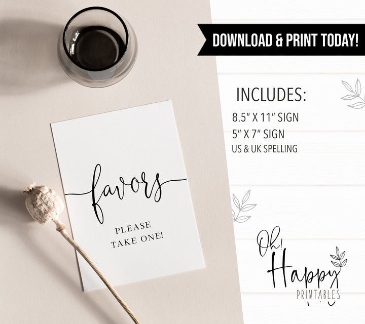 Minimalist bridal shower signs, favors baby sign, printable bridal signs, printable bridal decor, minimalist bridal decor, bridal decor, bridal table signs