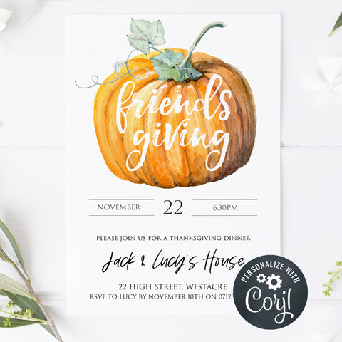 editable thanksgiving invitations, printable thanksgiving invitations, thanksgiving invites, friendsgiving invitations, thanksgiving feast