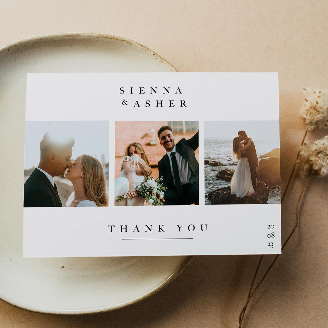 editable wedding thank you card, printable wedding thank you card, editable wedding invitation suite, editable wedding stationery, printable wedding stationery, modern wedding items, wedding save the dates
