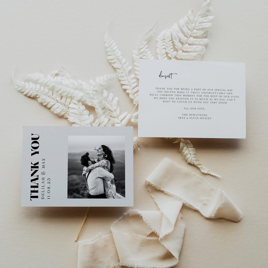 editable wedding thank you card, printable wedding thank you cards, grey modern wedding invitation suite, editable wedding stationery, printable wedding stationery, modern wedding items, wedding save the dates