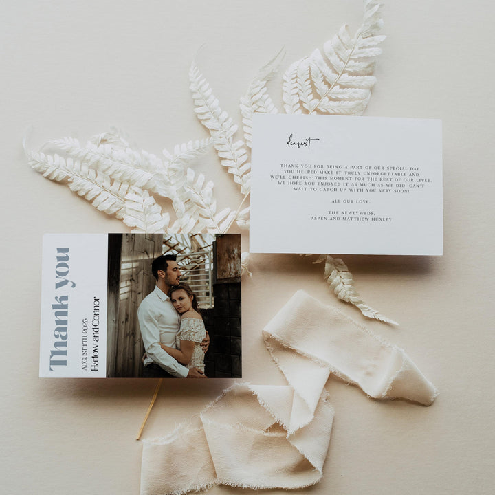 editable wedding thank you card, printable wedding thank you card, modern wedding invitation suite, editable wedding stationery, printable wedding stationery, modern wedding items, wedding save the dates