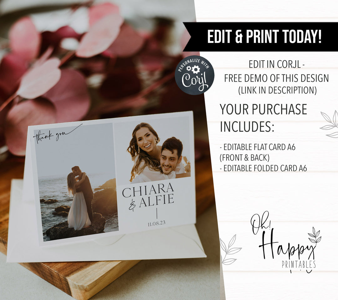 Thank You Card - CHIARA