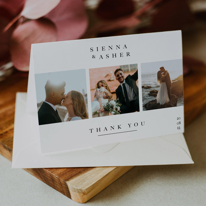editable wedding thank you card, printable wedding thank you card, editable wedding invitation suite, editable wedding stationery, printable wedding stationery, modern wedding items, wedding save the dates