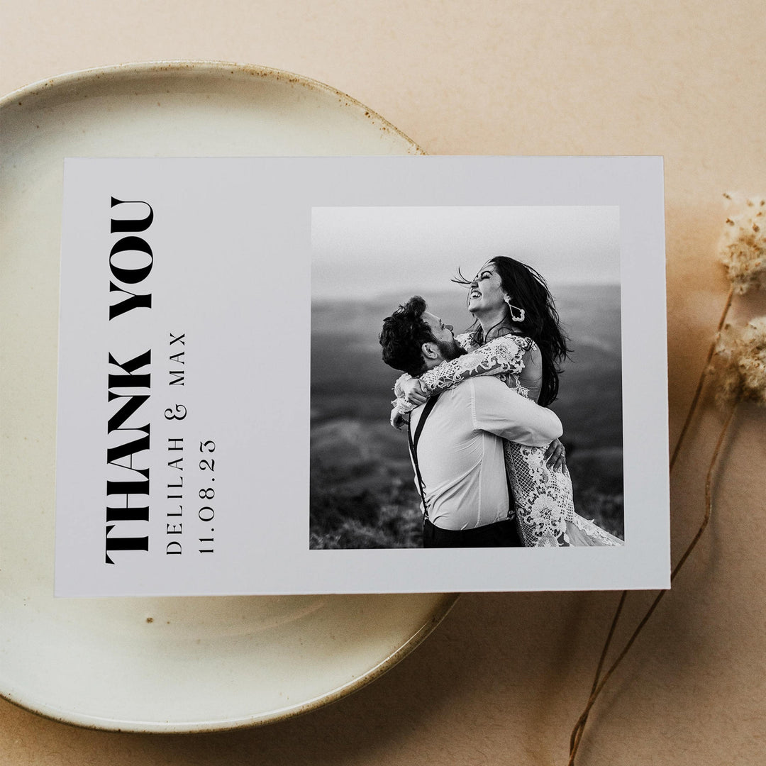 editable wedding thank you card, printable wedding thank you cards, grey modern wedding invitation suite, editable wedding stationery, printable wedding stationery, modern wedding items, wedding save the dates