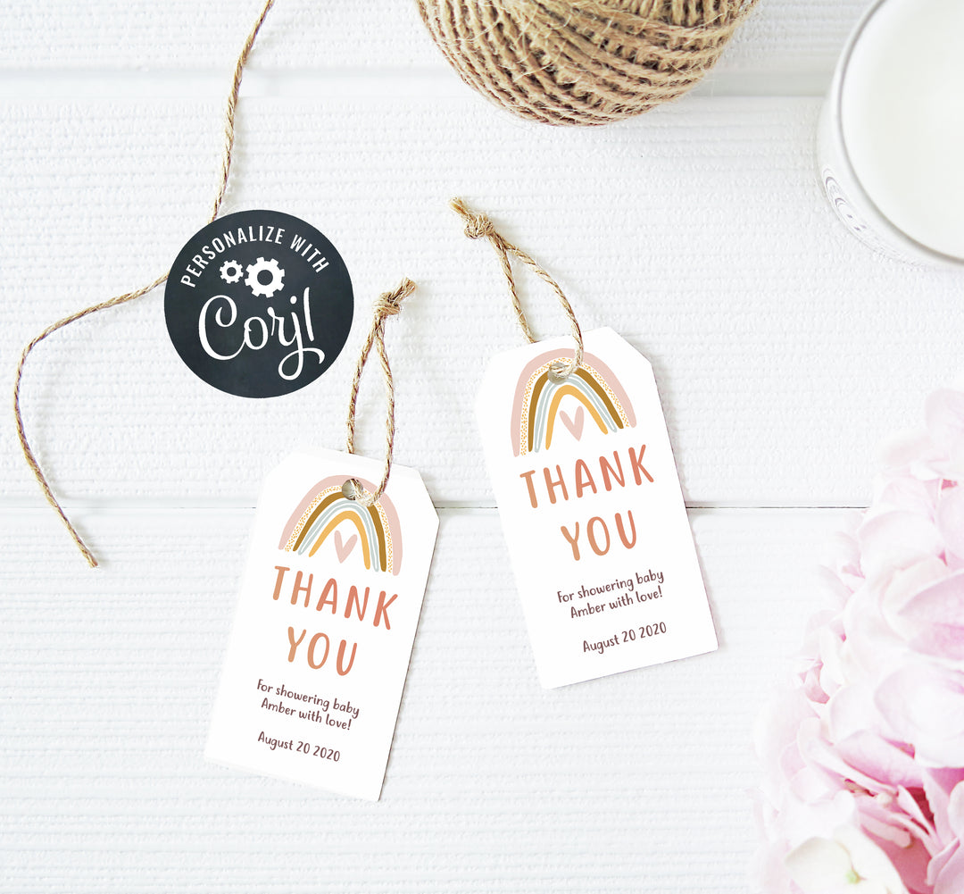 editable baby shower thank you tags, Printable baby shower games, boho rainbow baby games, baby shower games, fun baby shower ideas, top baby shower ideas, boho rainbow baby shower, baby shower games, fun boho rainbow baby shower ideas