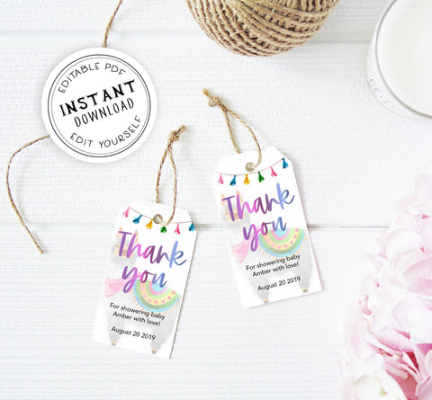 baby thank you tags, editable baby thank you tags, printable baby thank you tags, Printable baby shower games, llama fiesta fun baby games, baby shower games, fun baby shower ideas, top baby shower ideas, Llama fiesta shower baby shower, fiesta baby shower ideas