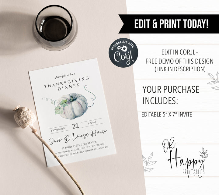 editable thanksgiving invitations, printable thanksgiving invitations, thanksgiving invites, friendsgiving invitations, thanksgiving feast