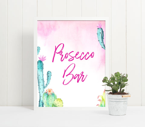 Prosecco Bar Sign - Fiesta