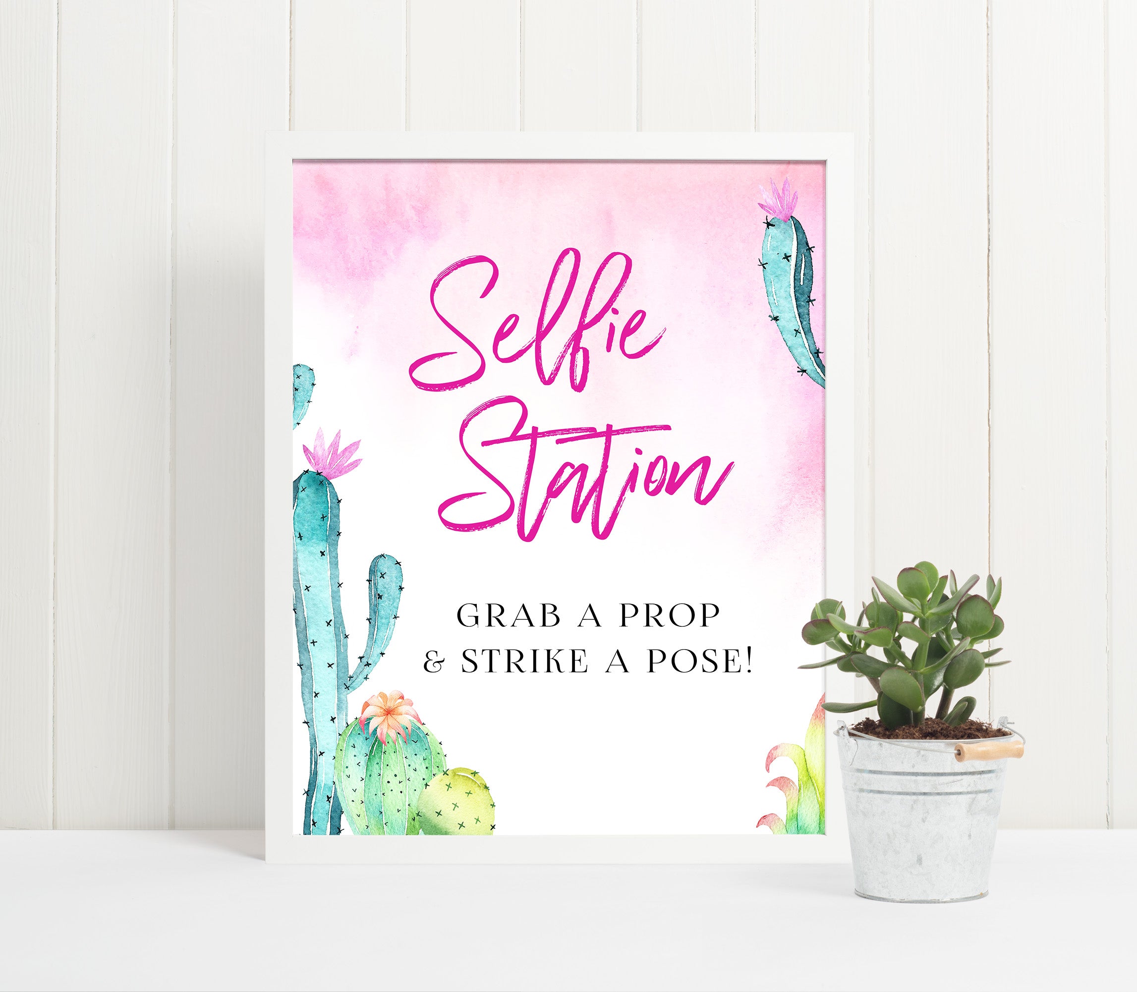 Selfie Station Sign - Fiesta
