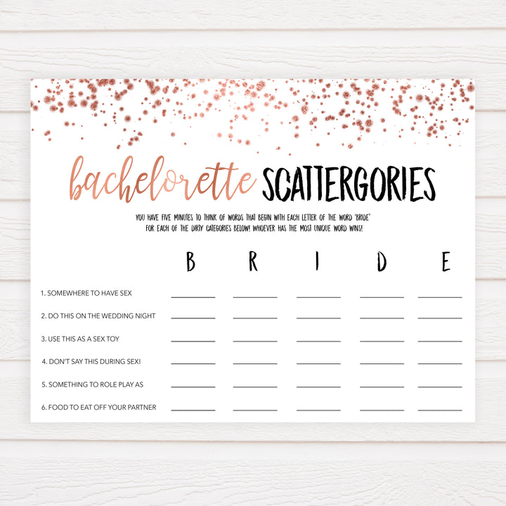 Rose gold bachelorette games, bachelorette sentences, bachelorette games, bridal shower games, top 10 baby games, fun bachelorette games, top bridal games, rose gold games