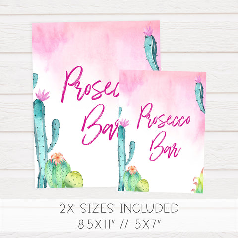 Prosecco Bar Sign - Fiesta