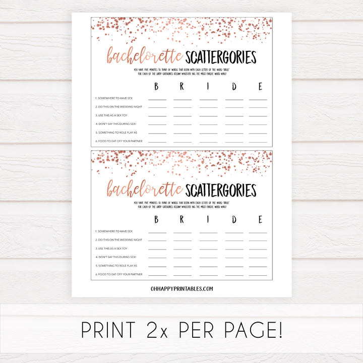 Rose gold bachelorette games, bachelorette sentences, bachelorette games, bridal shower games, top 10 baby games, fun bachelorette games, top bridal games, rose gold games