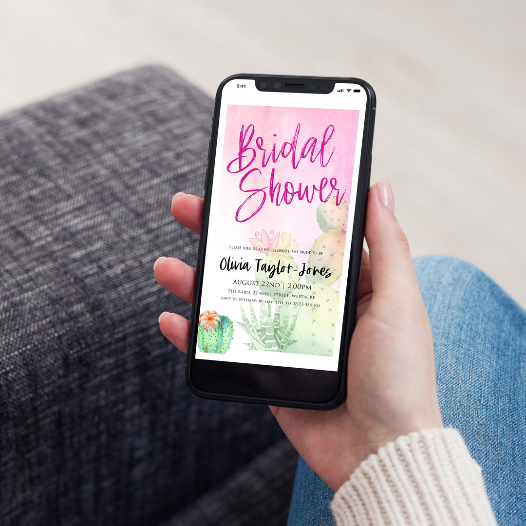 editable fiesta bridal shower invitation, fiesta bridal shower invite, mexican bridal shower invitation, editable bridal shower invitation