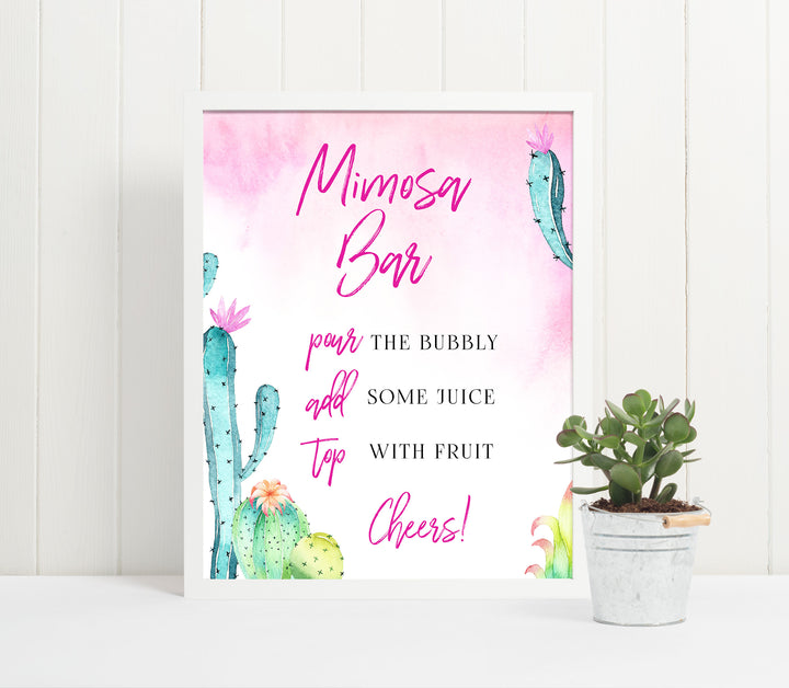Mimosa Bar Sign - Fiesta
