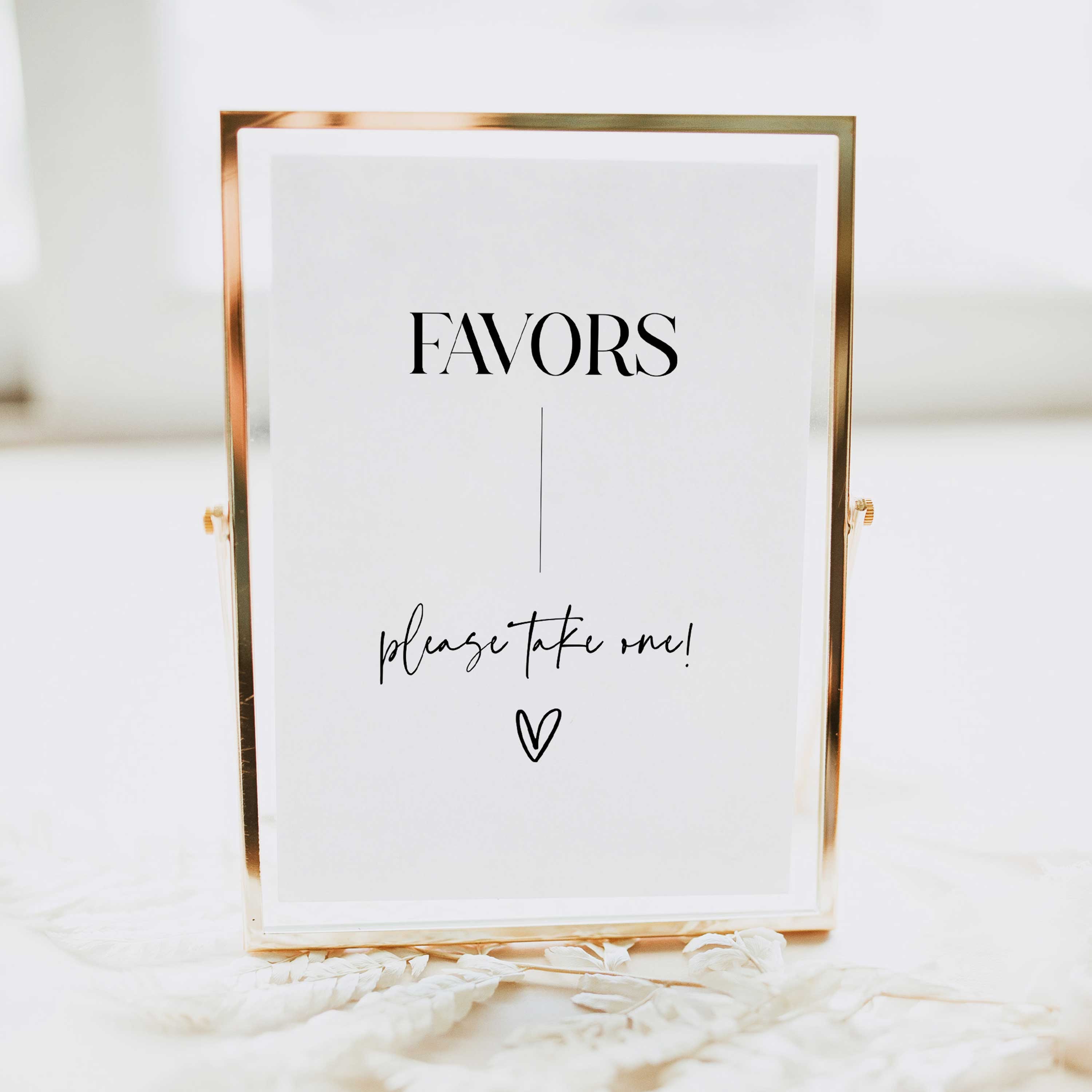 favors table sign, printable wedding table signs, modern wedding table signs, wedding table decor
