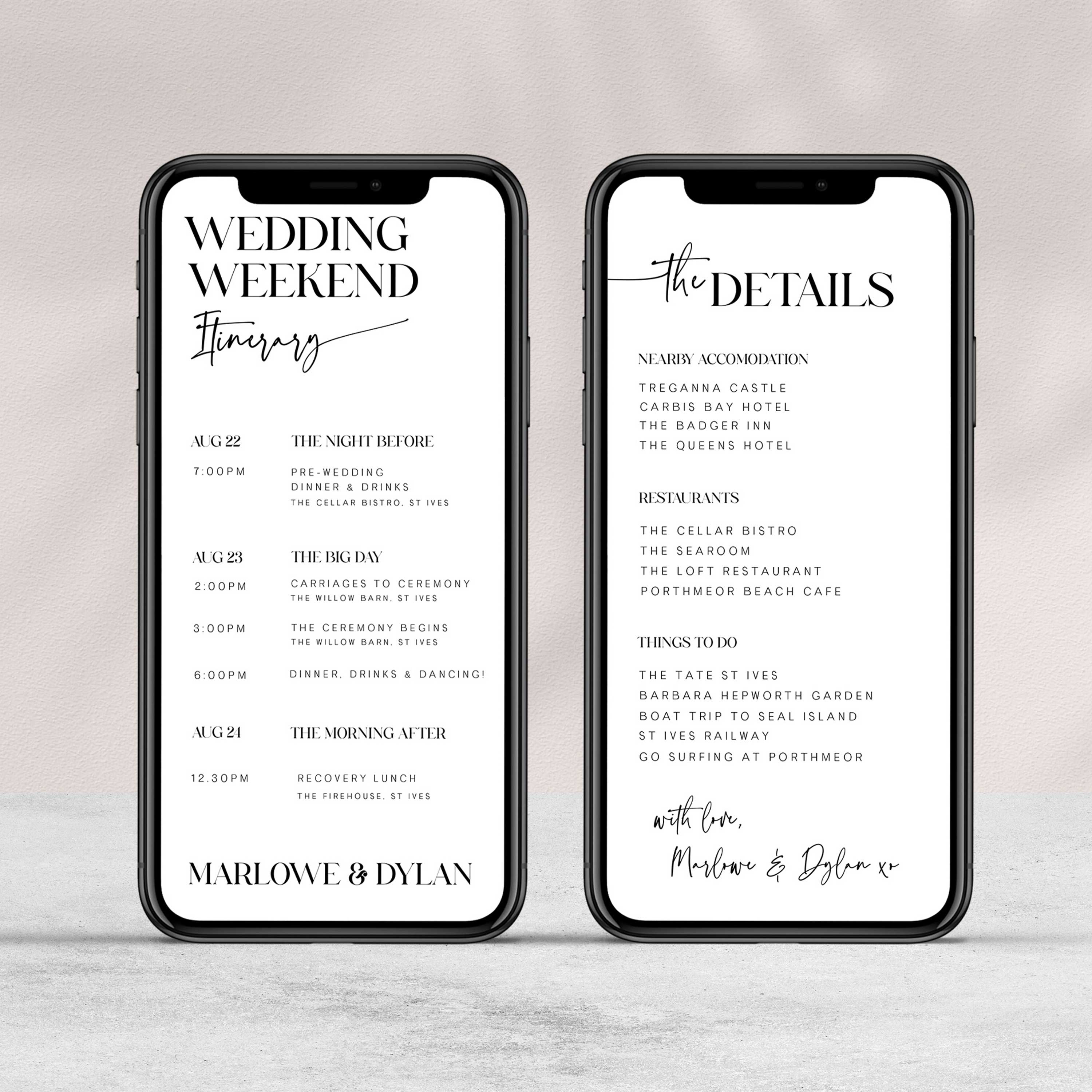 Wedding weekend timeline 60 photos - Astyledwedding.com