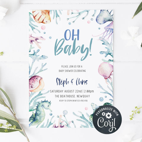 editable whale baby shower invitations, printable whale baby shower invitations, whale baby shower theme