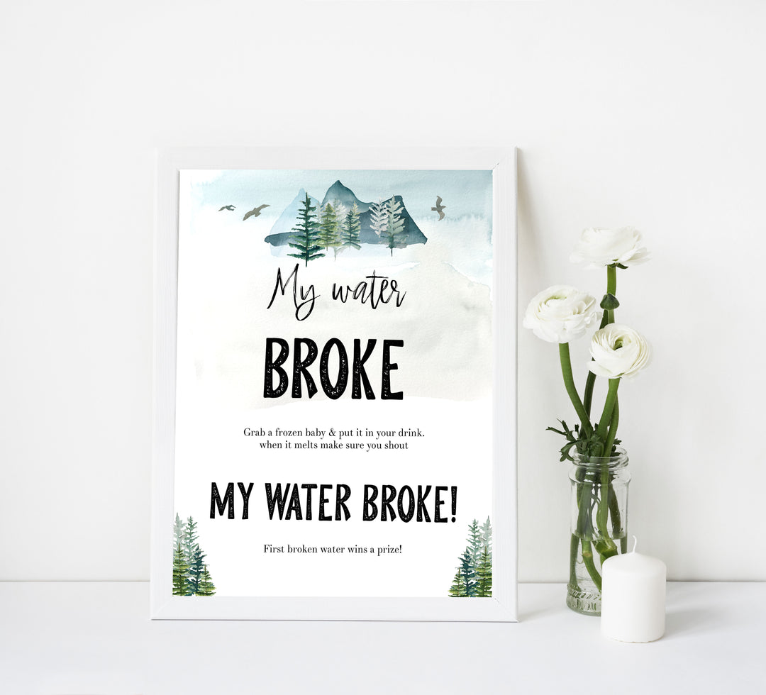 my waters broke game, Printable baby shower games, adventure awaits baby games, baby shower games, fun baby shower ideas, top baby shower ideas, adventure awaits baby shower, baby shower games, fun adventure baby shower ideas