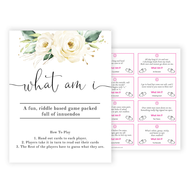 what am I baby game, Printable baby shower games, shite floral baby games, baby shower games, fun baby shower ideas, top baby shower ideas, floral baby shower, baby shower games, fun floral baby shower ideas