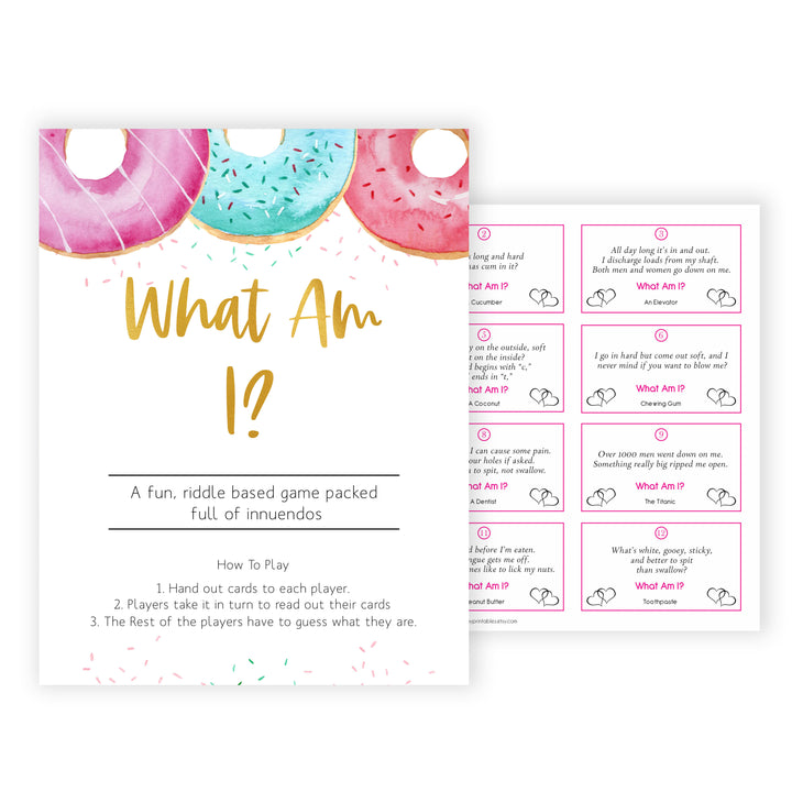 what am I baby game, Printable baby shower games, donut baby games, baby shower games, fun baby shower ideas, top baby shower ideas, donut sprinkles baby shower, baby shower games, fun donut baby shower ideas