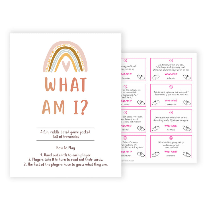 what am I baby shower games, Printable baby shower games, boho rainbow baby games, baby shower games, fun baby shower ideas, top baby shower ideas, boho rainbow baby shower, baby shower games, fun boho rainbow baby shower ideas