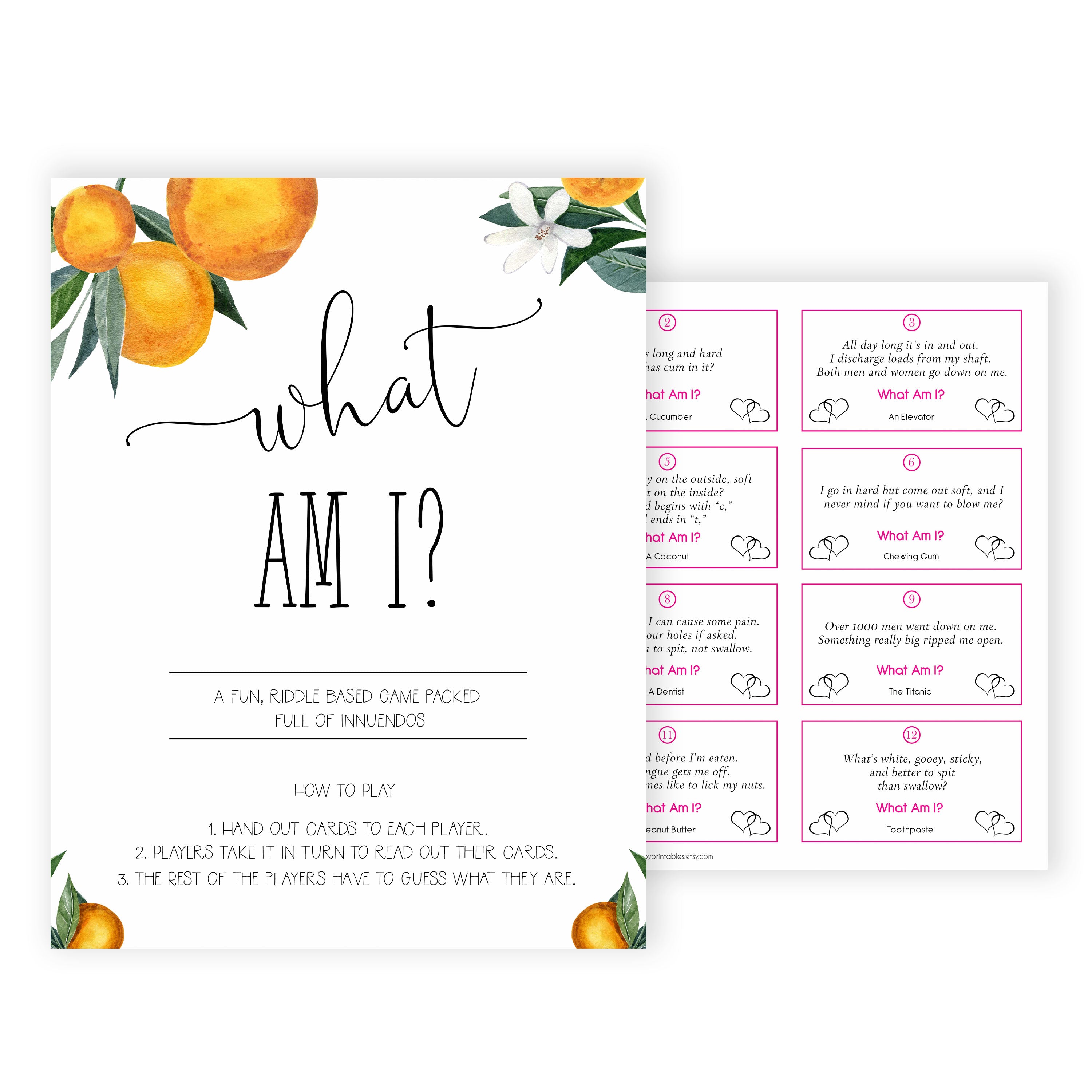 what am I baby shower game, Printable baby shower games, little cutie baby games, baby shower games, fun baby shower ideas, top baby shower ideas, little cutie baby shower, baby shower games, fun little cutie baby shower ideas, citrus baby shower games, citrus baby shower, orange baby shower