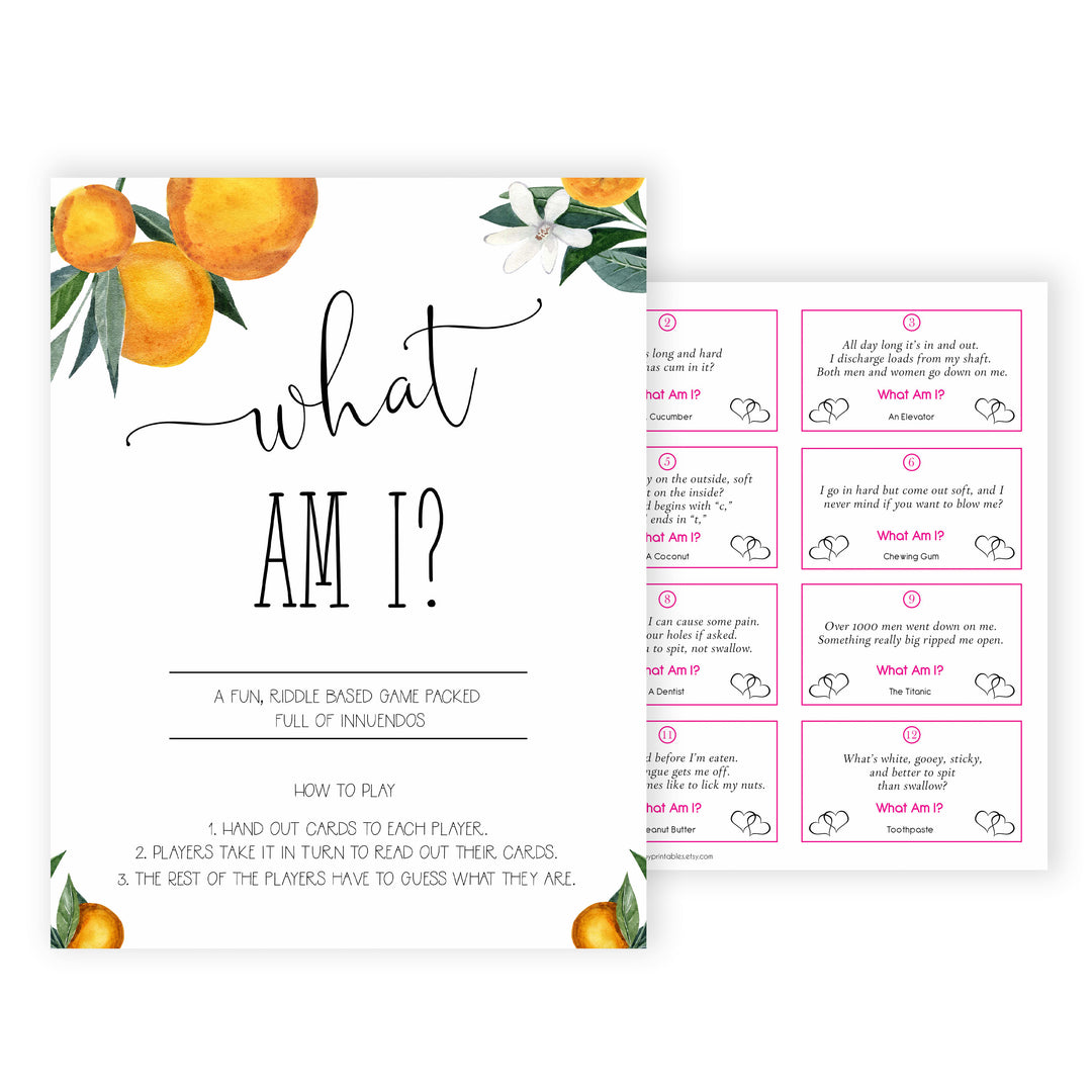 what am I baby shower game, Printable baby shower games, little cutie baby games, baby shower games, fun baby shower ideas, top baby shower ideas, little cutie baby shower, baby shower games, fun little cutie baby shower ideas, citrus baby shower games, citrus baby shower, orange baby shower