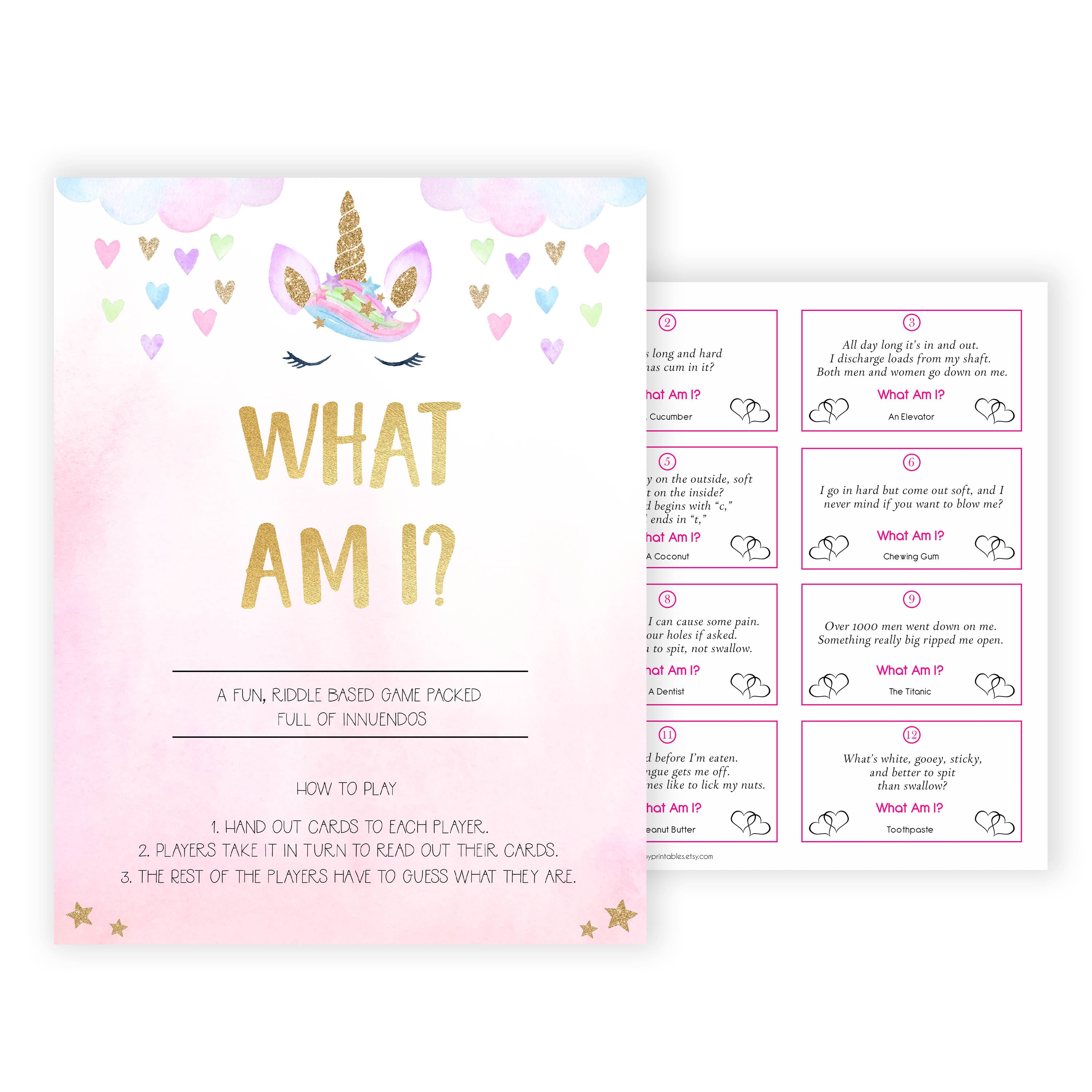 what am I baby shower game, Printable baby shower games, unicorn baby games, baby shower games, fun baby shower ideas, top baby shower ideas, unicorn baby shower, baby shower games, fun unicorn baby shower ideas