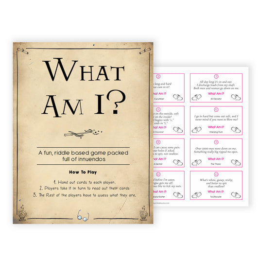 What Am I Baby Game, Wizard baby shower games, printable baby shower games, Harry Potter baby games, Harry Potter baby shower, fun baby shower games,  fun baby ideas