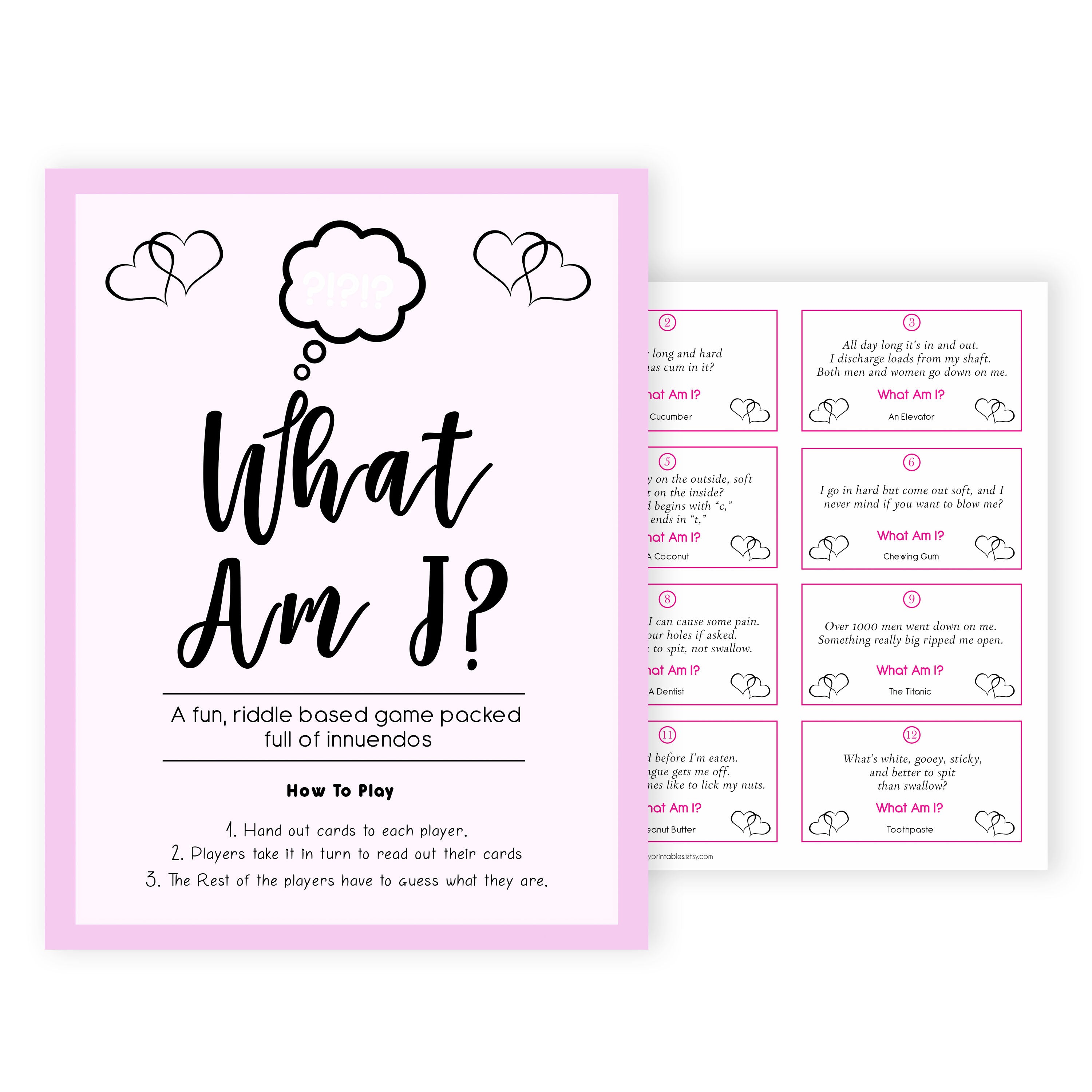 Small pink hearts baby game, what am I game, fun baby games, top baby games, printable baby games, girl baby games, pink baby shower, 10 best baby games