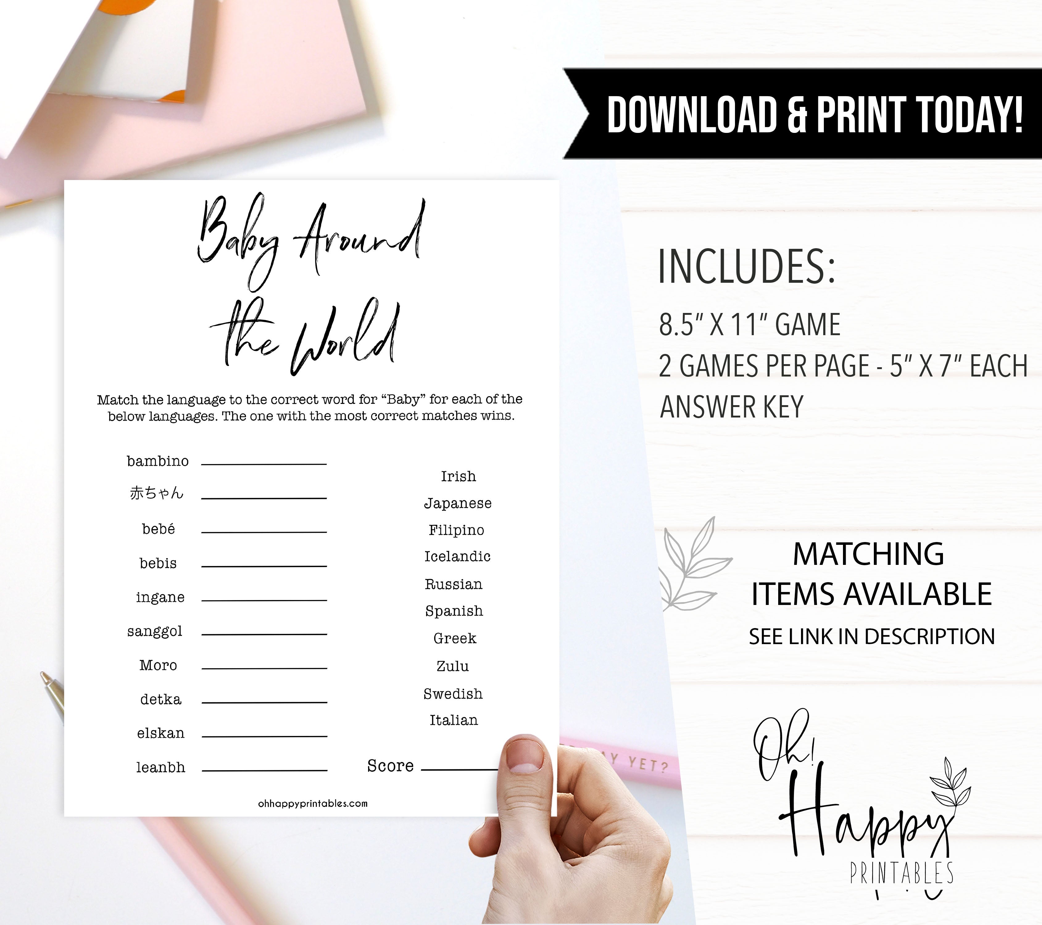 gender neutral baby shower games, baby around the world game, baby games, printable baby shower, popular baby games, fun baby games, baby shower games
