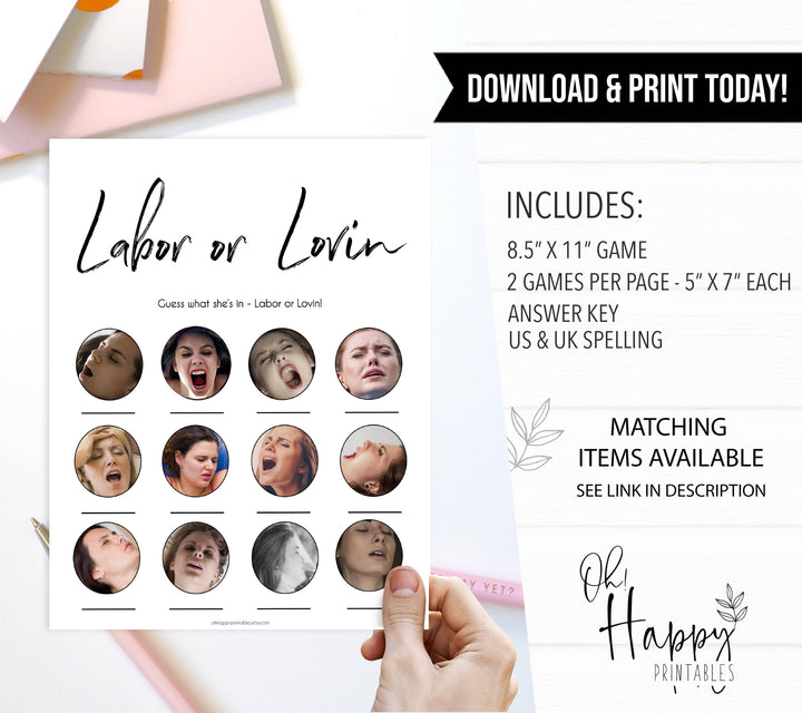 gender neutral baby shower games, labour or lovin, porn game, baby games, printable baby shower, popular baby games, fun baby games, baby shower games