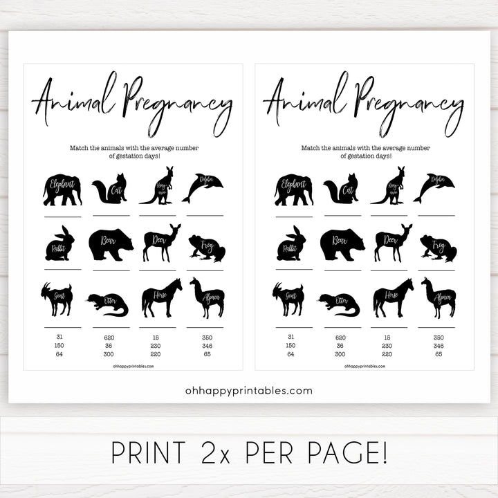 white gender neutral baby shower games, animal pregnancy baby shower games, printable baby shower games, fun baby shower games, popular baby games, print baby games