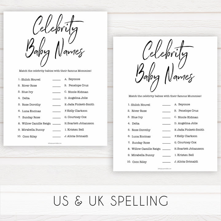 gender neutral baby shower games, celebrity baby names baby games, printable baby shower, popular baby games, fun baby games, baby shower games