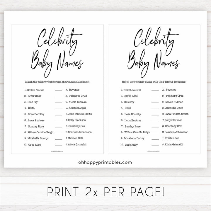 gender neutral baby shower games, celebrity baby names baby games, printable baby shower, popular baby games, fun baby games, baby shower games