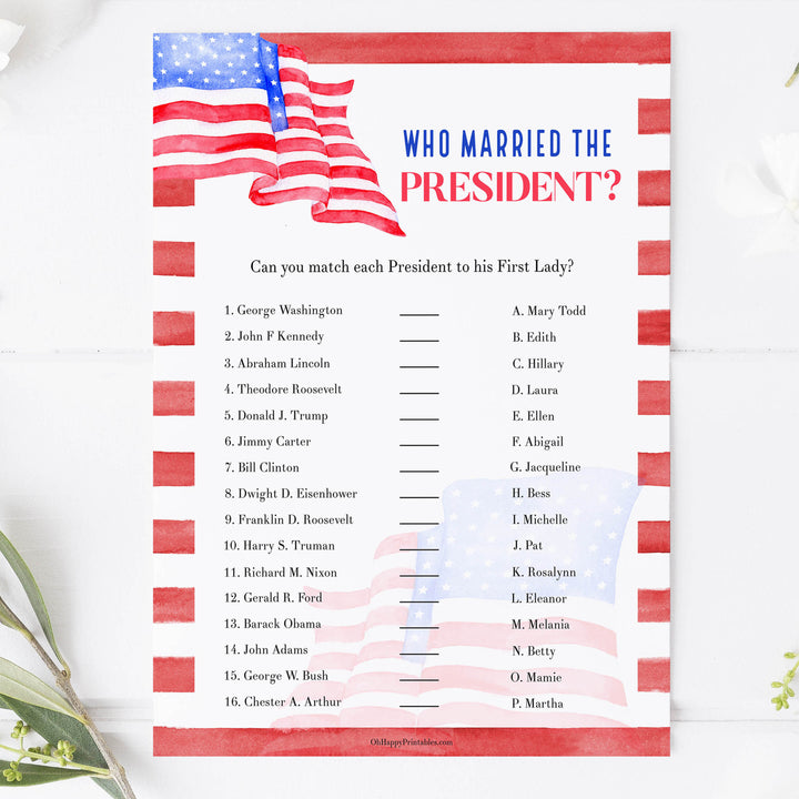  4th july games, editable independence day games, independence day party ideas, American gamews
