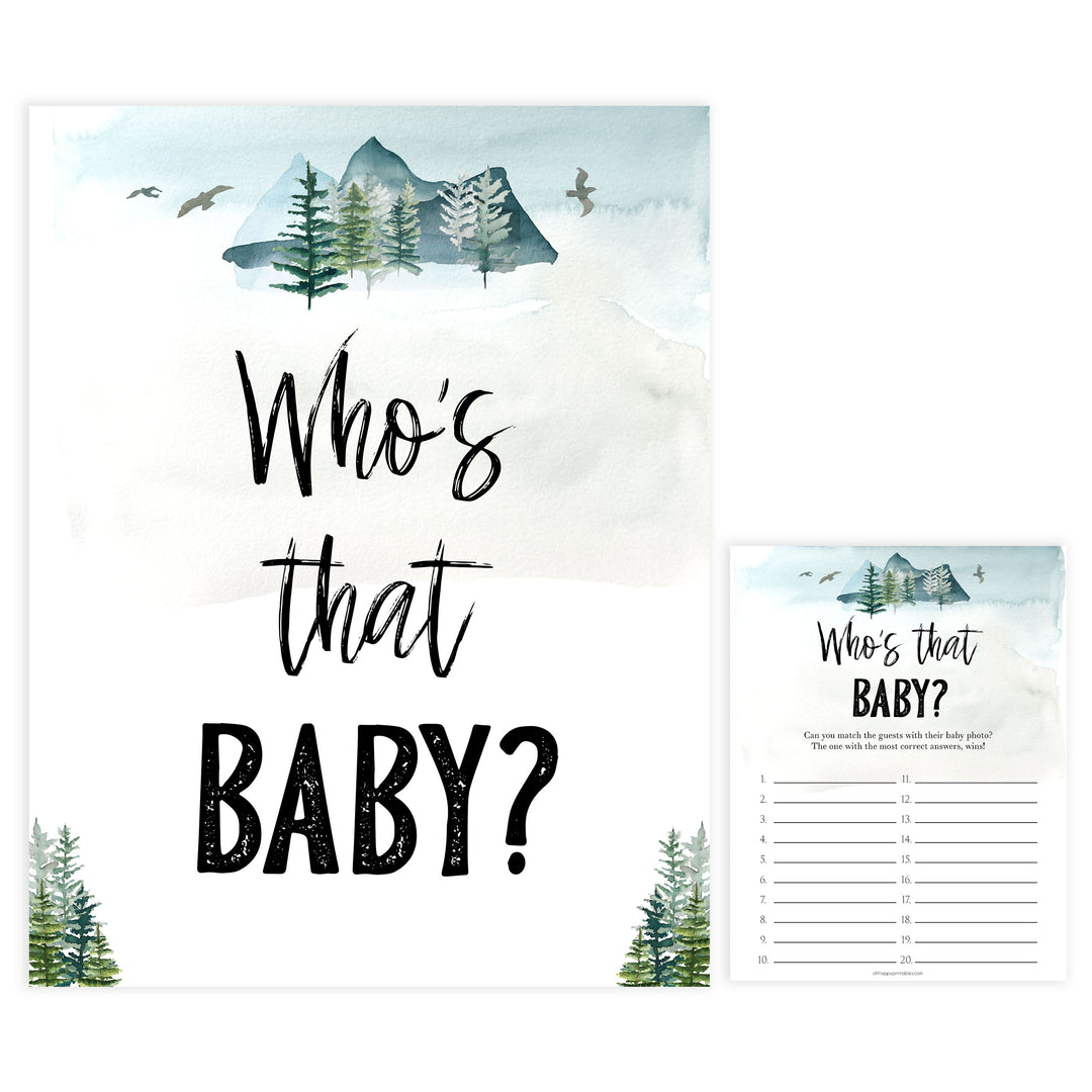 whos that baby game, Printable baby shower games, adventure awaits baby games, baby shower games, fun baby shower ideas, top baby shower ideas, adventure awaits baby shower, baby shower games, fun adventure baby shower ideas
