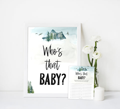 whos that baby game, Printable baby shower games, adventure awaits baby games, baby shower games, fun baby shower ideas, top baby shower ideas, adventure awaits baby shower, baby shower games, fun adventure baby shower ideas