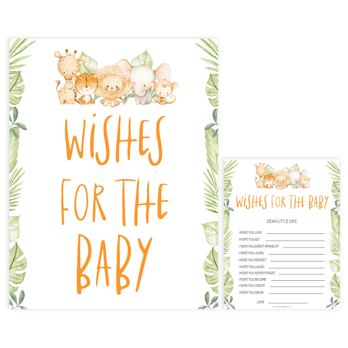 wishes for the baby game, Printable baby shower games, safari animals baby games, baby shower games, fun baby shower ideas, top baby shower ideas, safari animals baby shower, baby shower games, fun baby shower ideas