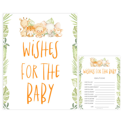 wishes for the baby game, Printable baby shower games, safari animals baby games, baby shower games, fun baby shower ideas, top baby shower ideas, safari animals baby shower, baby shower games, fun baby shower ideas