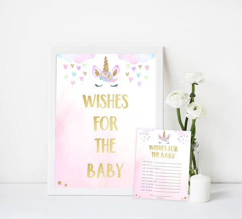 wishes for the baby game, Printable baby shower games, unicorn baby games, baby shower games, fun baby shower ideas, top baby shower ideas, unicorn baby shower, baby shower games, fun unicorn baby shower ideas