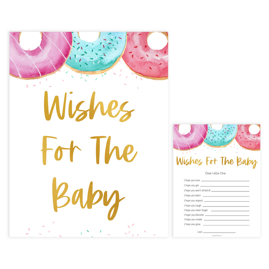 wishes for the baby game, Printable baby shower games, donut baby games, baby shower games, fun baby shower ideas, top baby shower ideas, donut sprinkles baby shower, baby shower games, fun donut baby shower ideas