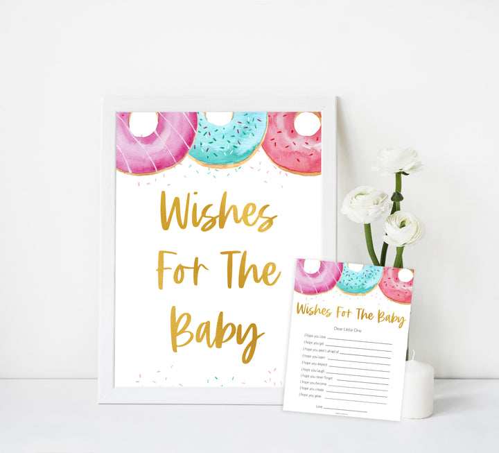 wishes for the baby game, Printable baby shower games, donut baby games, baby shower games, fun baby shower ideas, top baby shower ideas, donut sprinkles baby shower, baby shower games, fun donut baby shower ideas