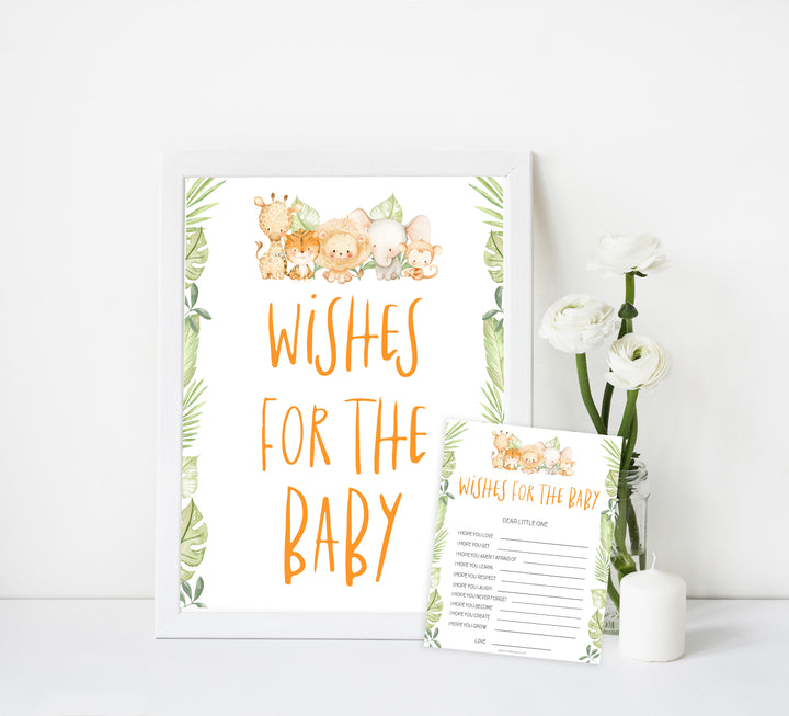 wishes for the baby game, Printable baby shower games, safari animals baby games, baby shower games, fun baby shower ideas, top baby shower ideas, safari animals baby shower, baby shower games, fun baby shower ideas