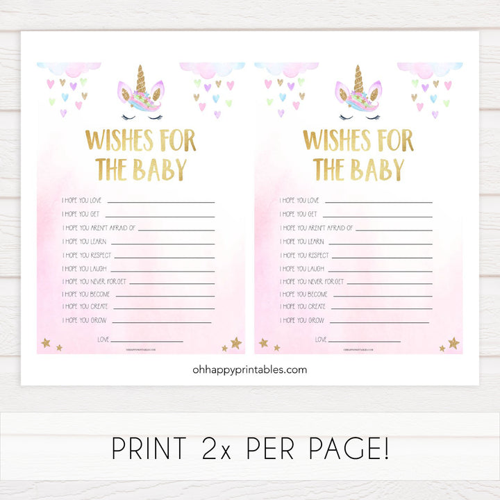 wishes for the baby game, Printable baby shower games, unicorn baby games, baby shower games, fun baby shower ideas, top baby shower ideas, unicorn baby shower, baby shower games, fun unicorn baby shower ideas
