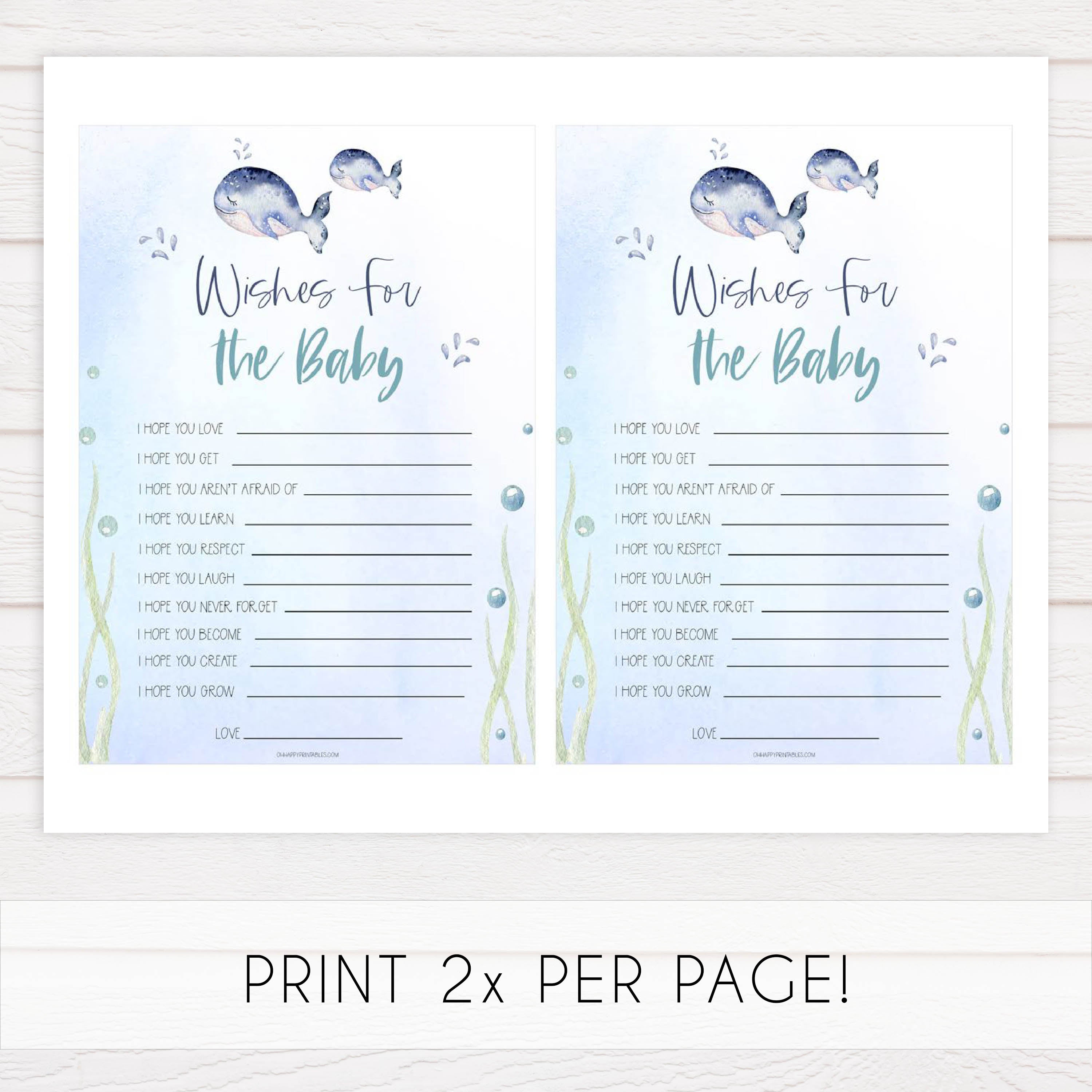wishes for the baby game, Printable baby shower games, whale baby games, baby shower games, fun baby shower ideas, top baby shower ideas, whale baby shower, baby shower games, fun whale baby shower ideas