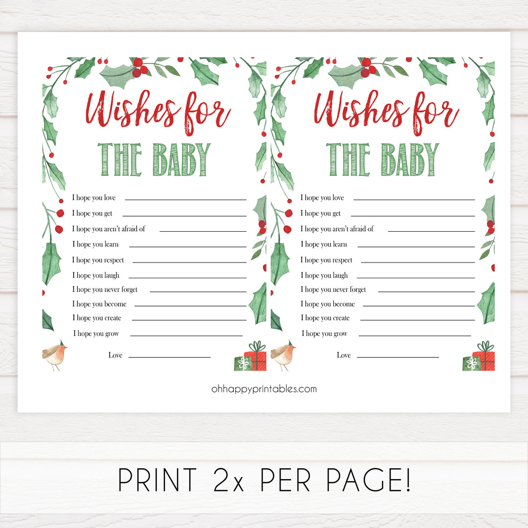 Christmas baby shower games, wishes for the baby, festive baby shower games, best baby shower games, top 10 baby games, baby shower ideas, baby shower games