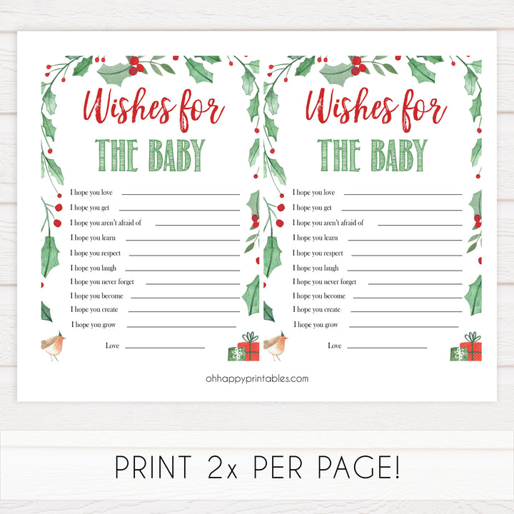 Christmas baby shower games, wishes for the baby, festive baby shower games, best baby shower games, top 10 baby games, baby shower ideas, baby shower games