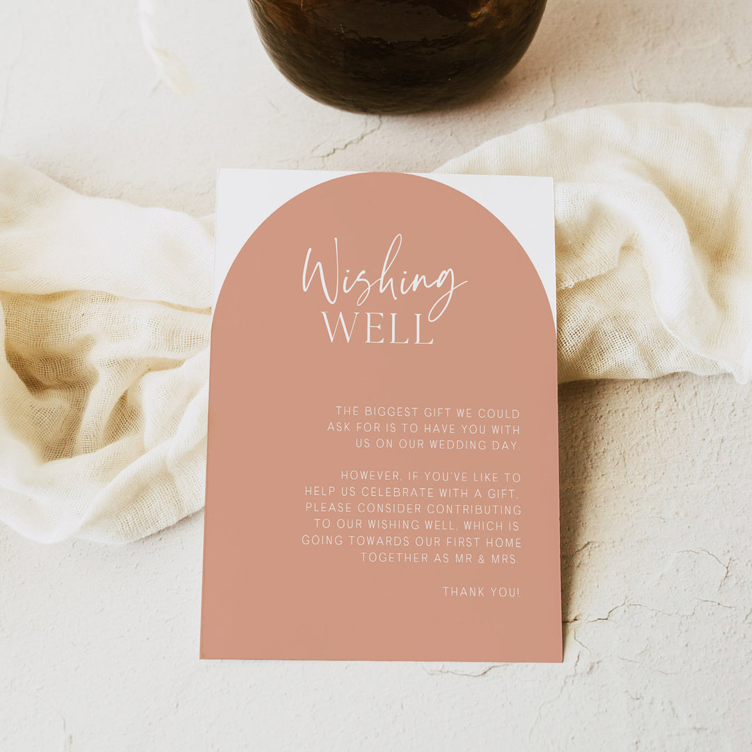 editable wishing well card, modern wedding invitation suite, editable wedding stationery, printable wedding stationery, modern wedding items, wedding save the dates